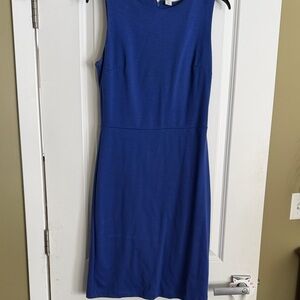 Old Navy Cobalt Blue Sleeveless Midi Dress